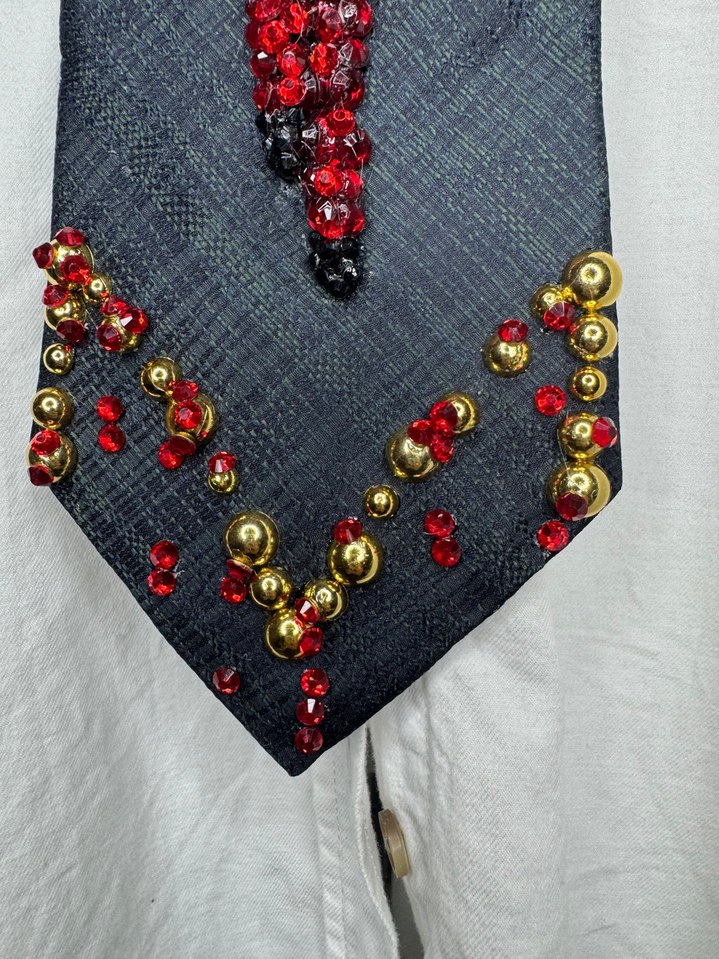 Black Michael Jackson Blood On the Dance Floor Single Cover Tie