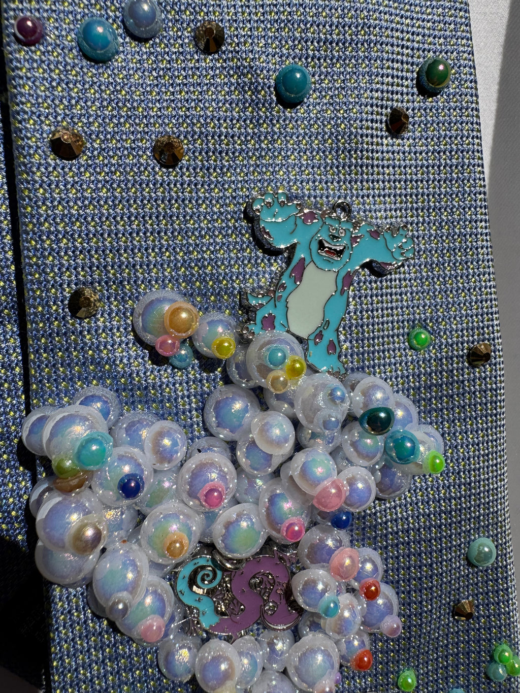 Light Blue Monsters Inc In the Clouds Movie Tie