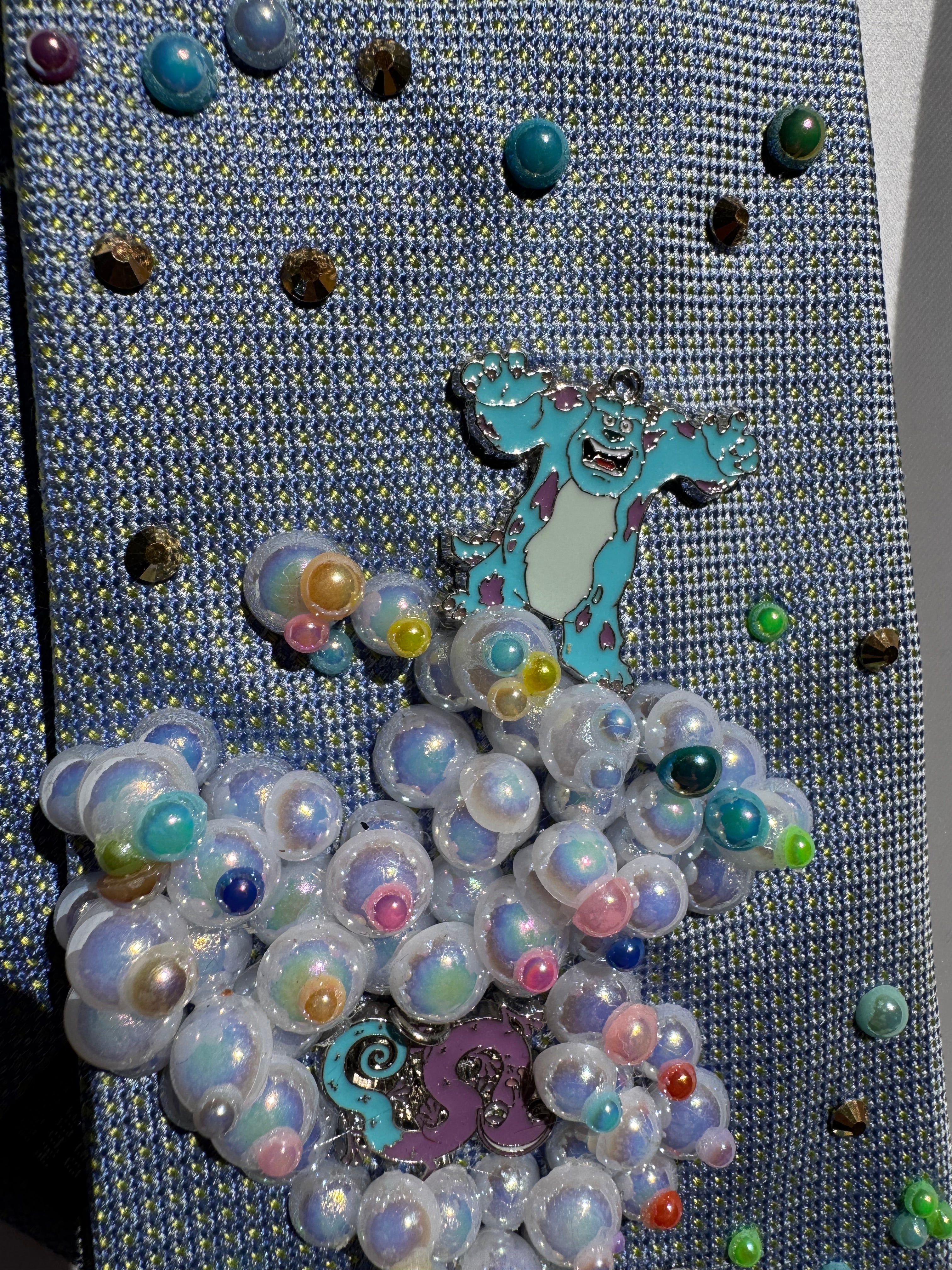 Light Blue Monsters Inc In the Clouds Movie Tie