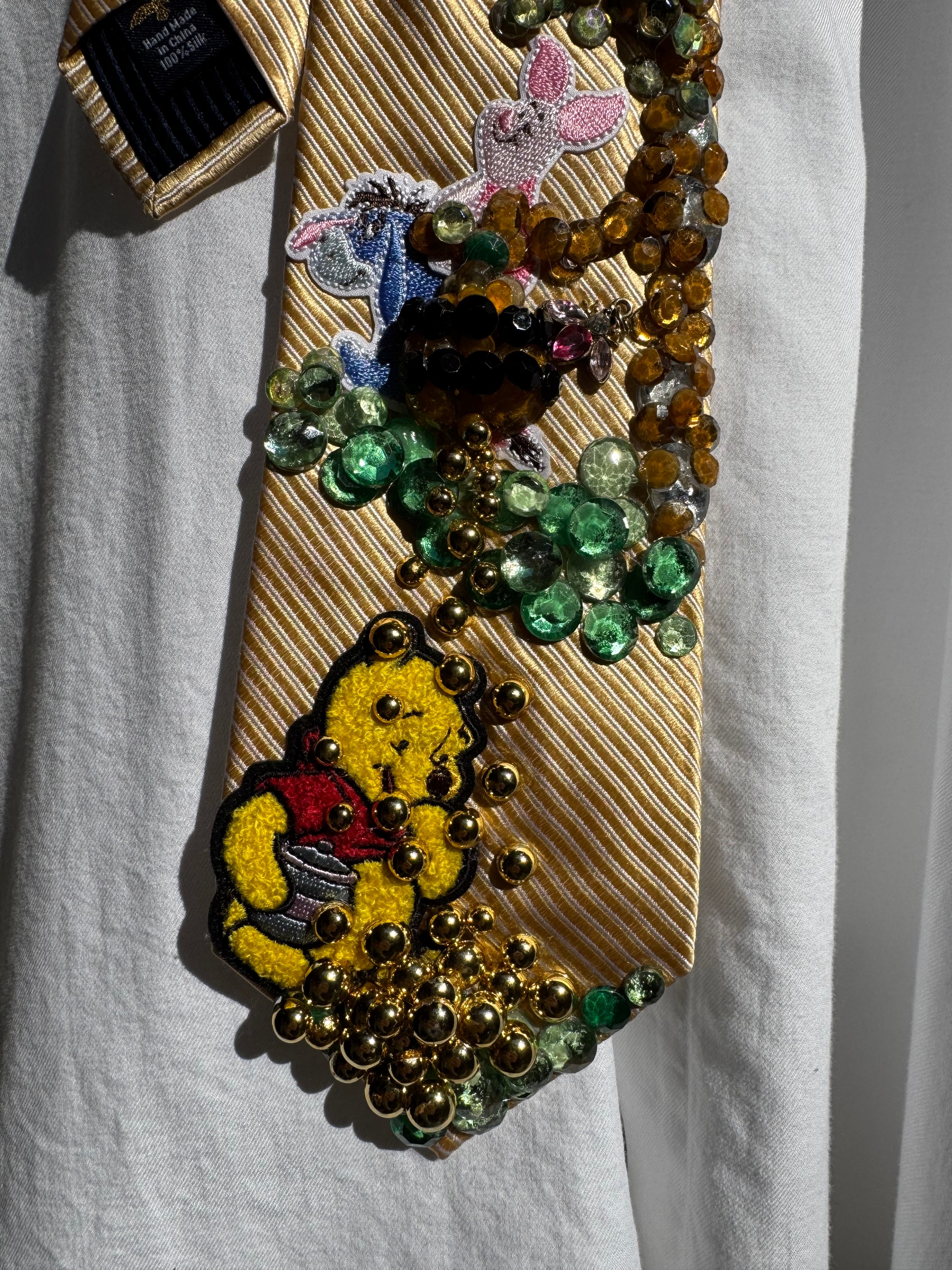 Yellow Winnie the Pooh Under HoneyPot Dripping Movie Tie
