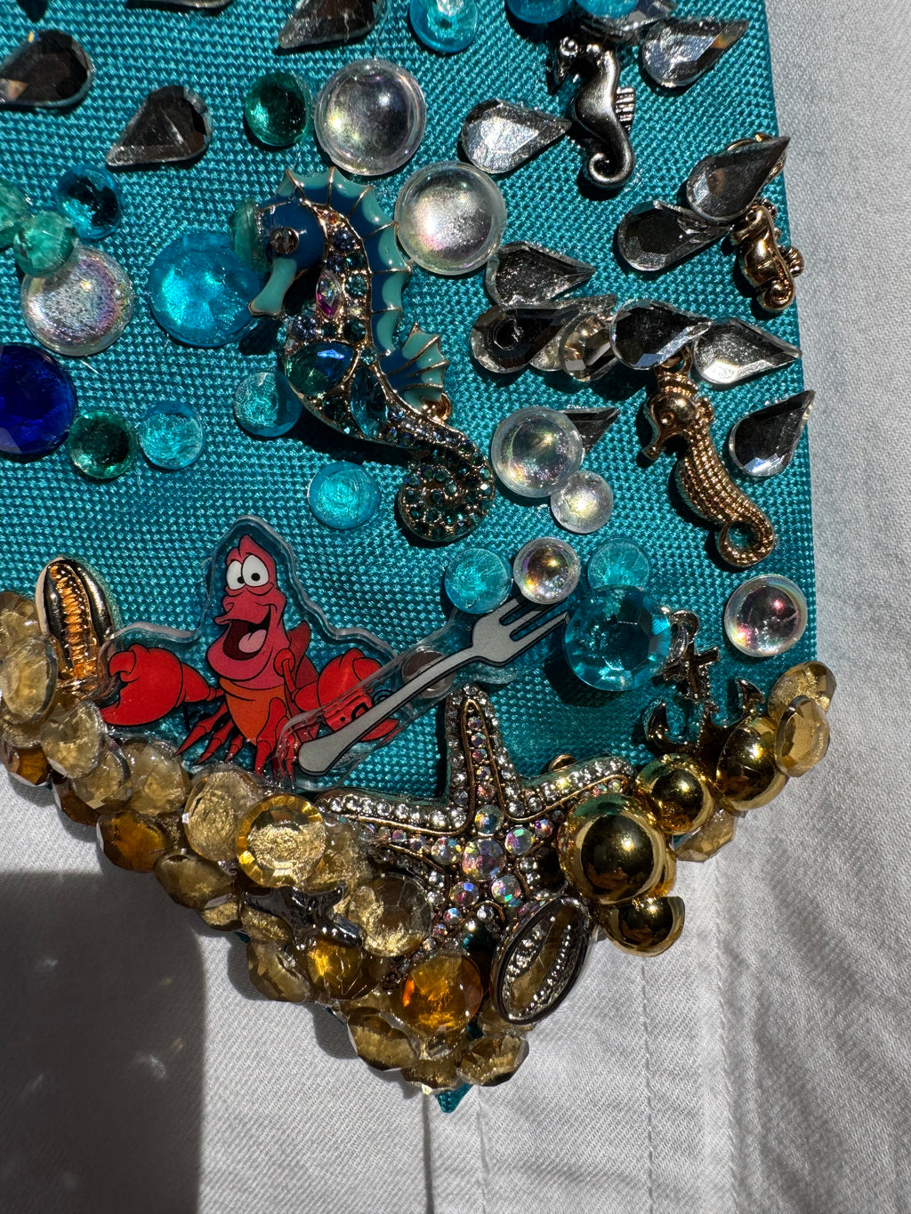 Coral Blue Ariel Under the Sea Movie Tie