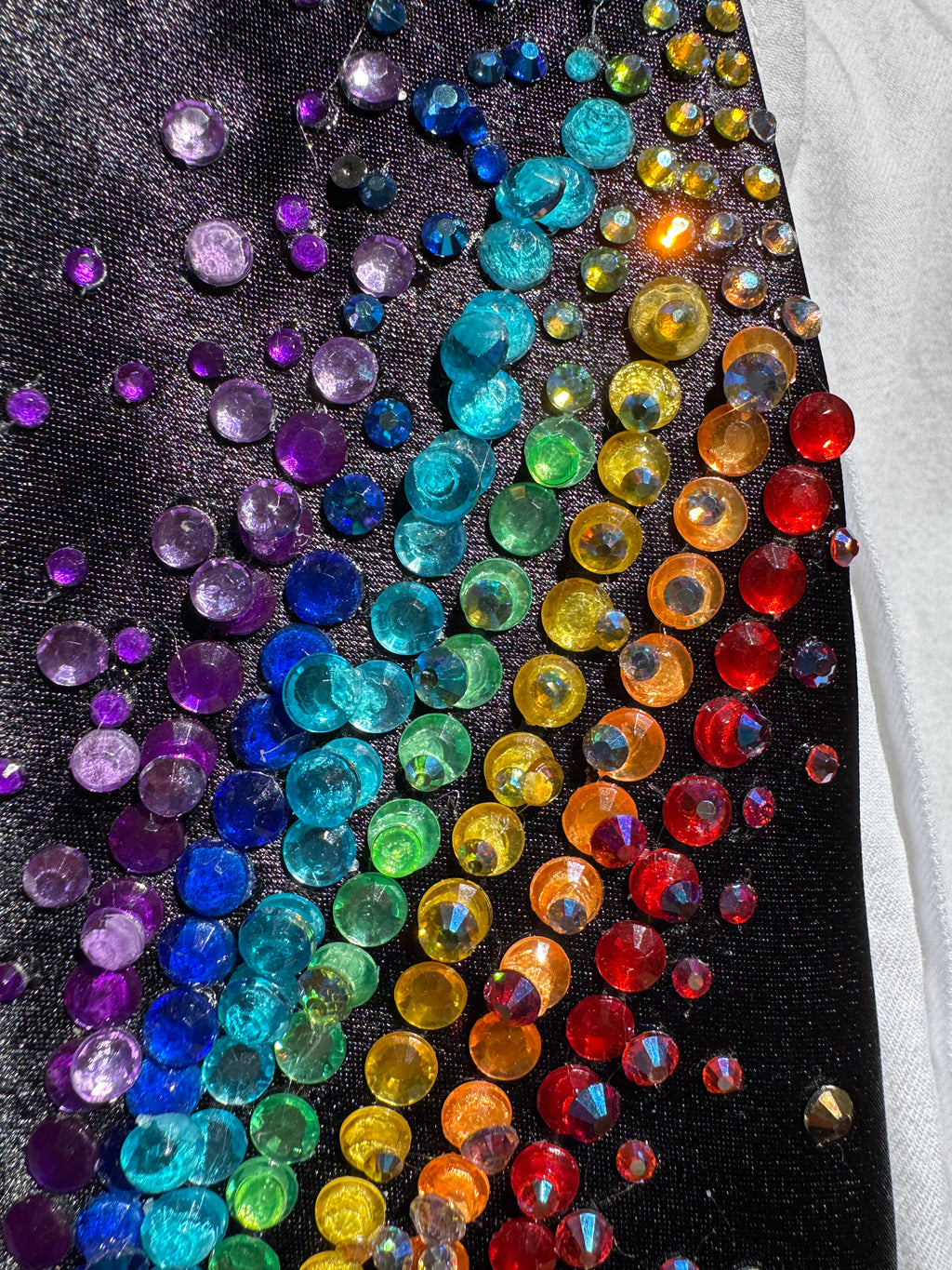 Black Silk Kirby on Star Leaving Rainbow Stardust Road Behind Tie