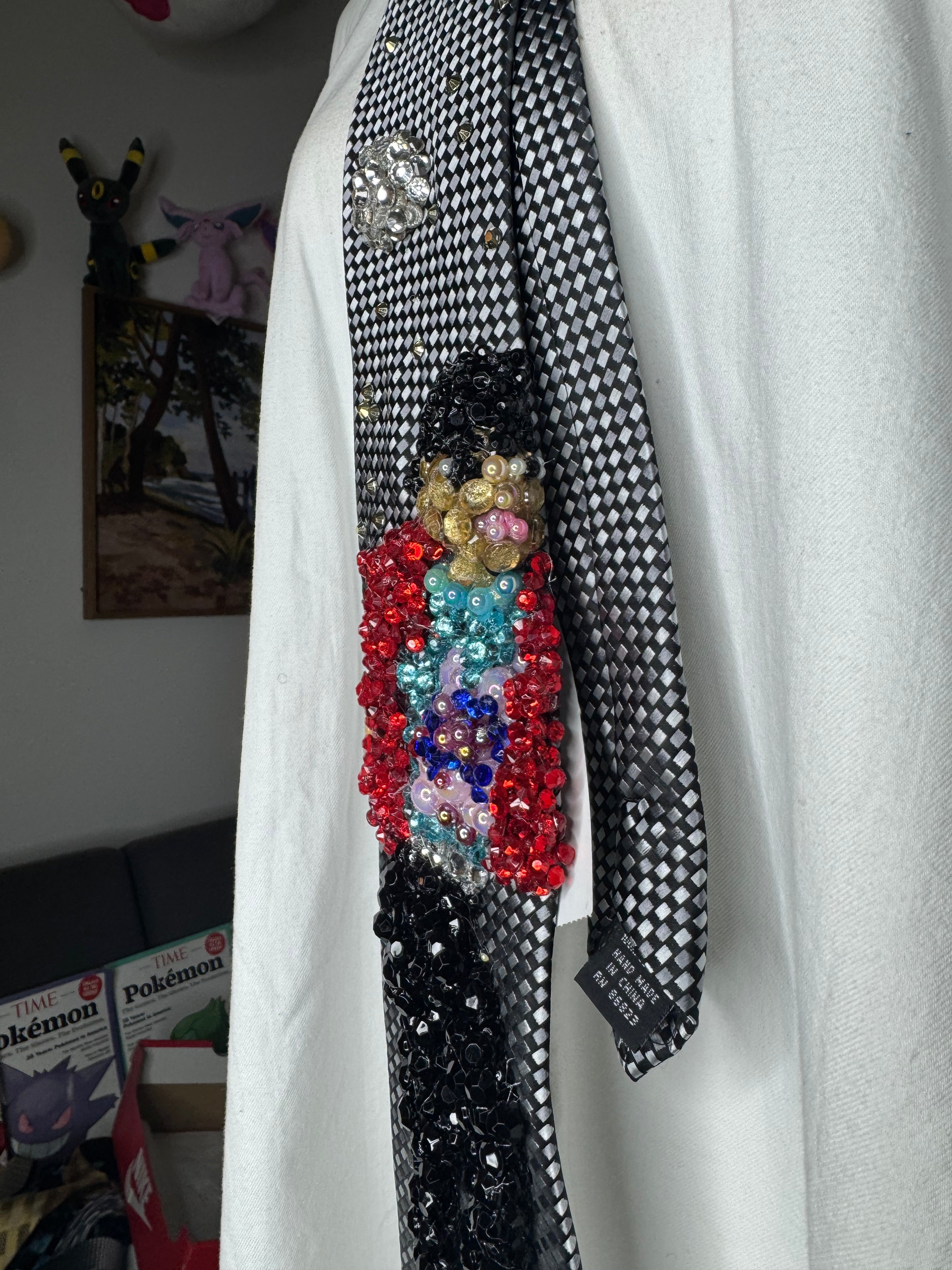 Grey Michael Jackson Hitting Jacket Spread Hip Thrust Move in Beat Music Video Tie