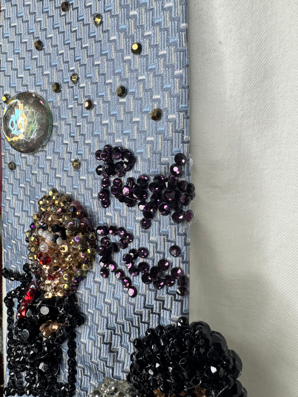 Light Blue Prince & The Revolution Purple Rain Album Cover Tie