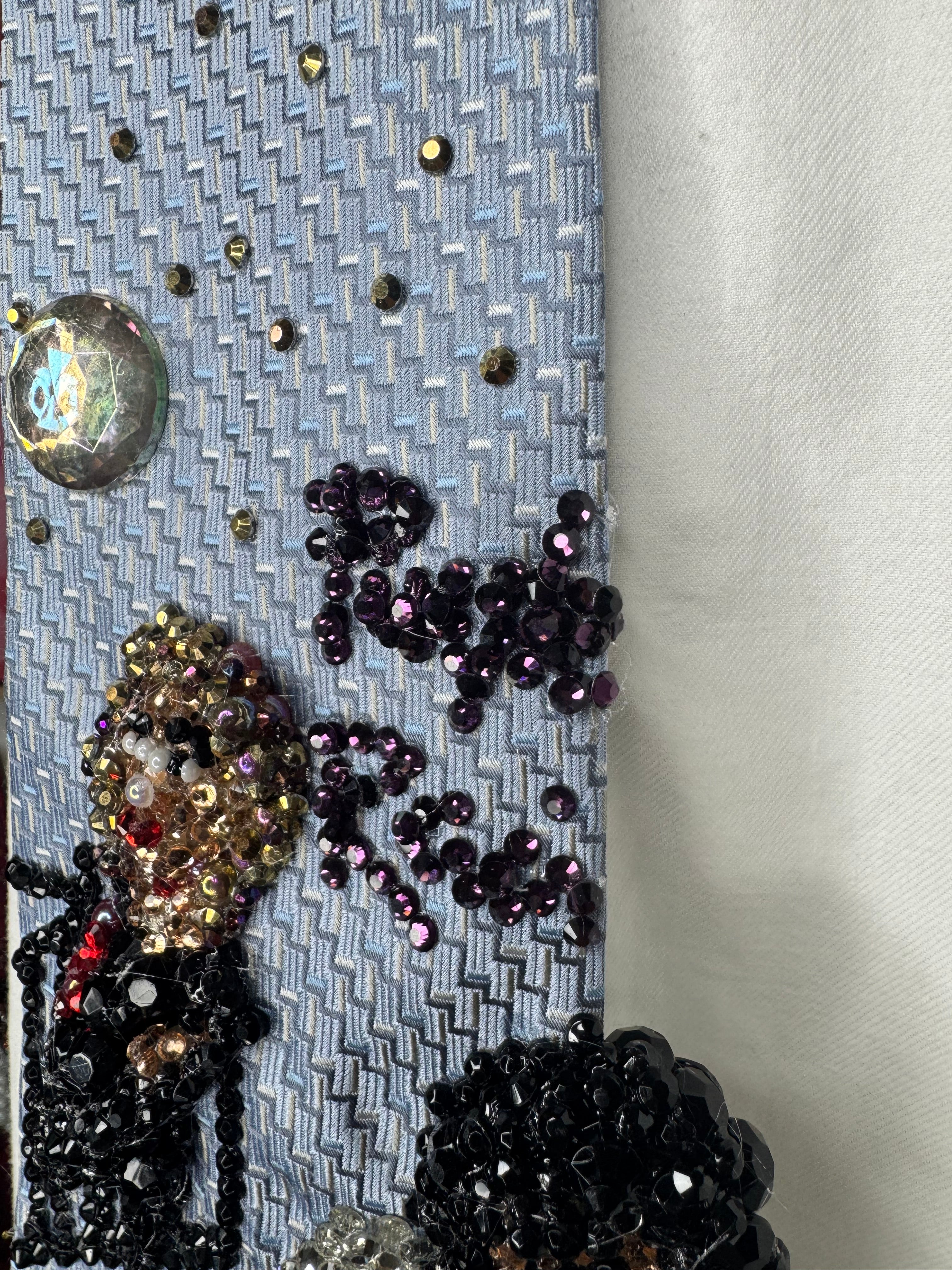 Light Blue Prince & The Revolution Purple Rain Album Cover Tie