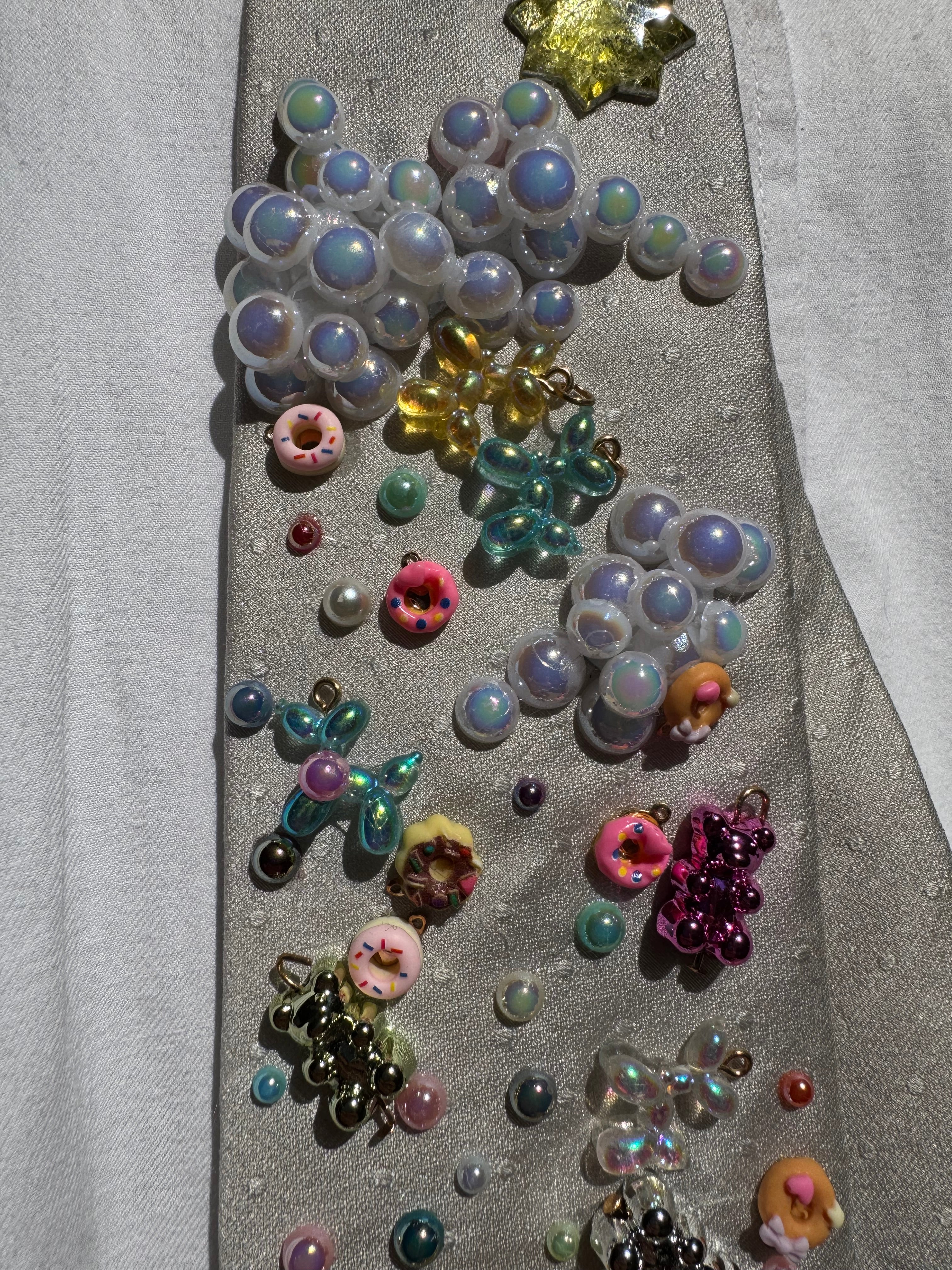 White Candy And Donut Rain on Stitch Movie Tie
