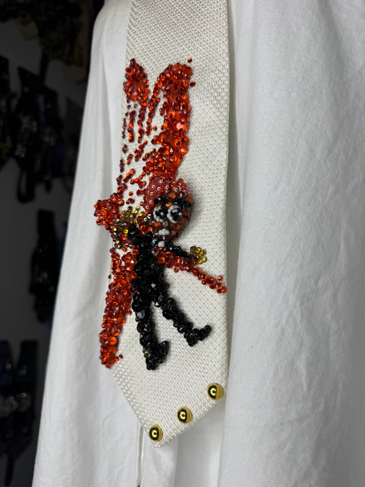 White Lil Uzi Vert That Way Single Cover Tie
