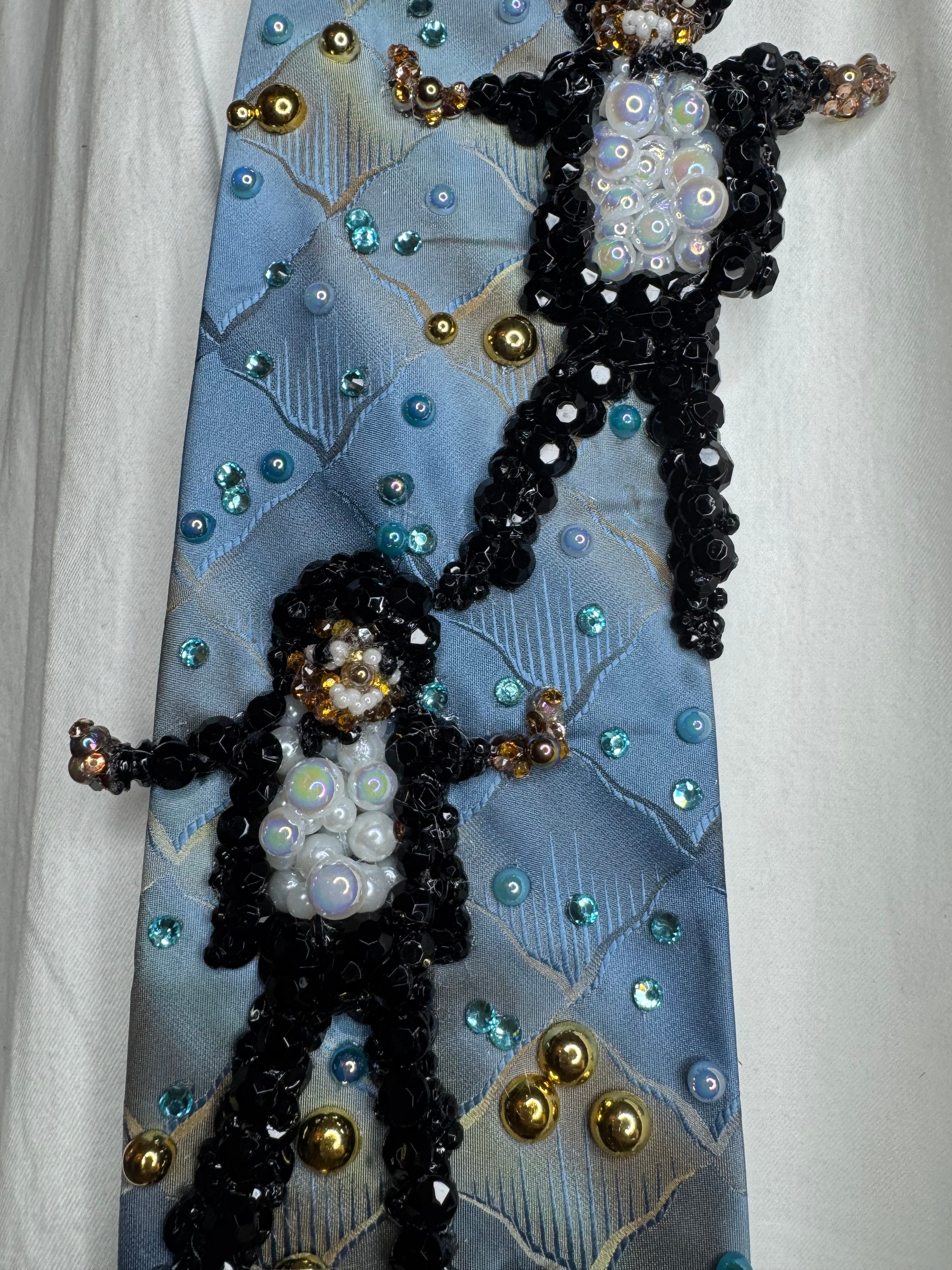 Sky Blue Michael Jackson Triple Clone DSTYGE Music Video Beat Breakdown Tie