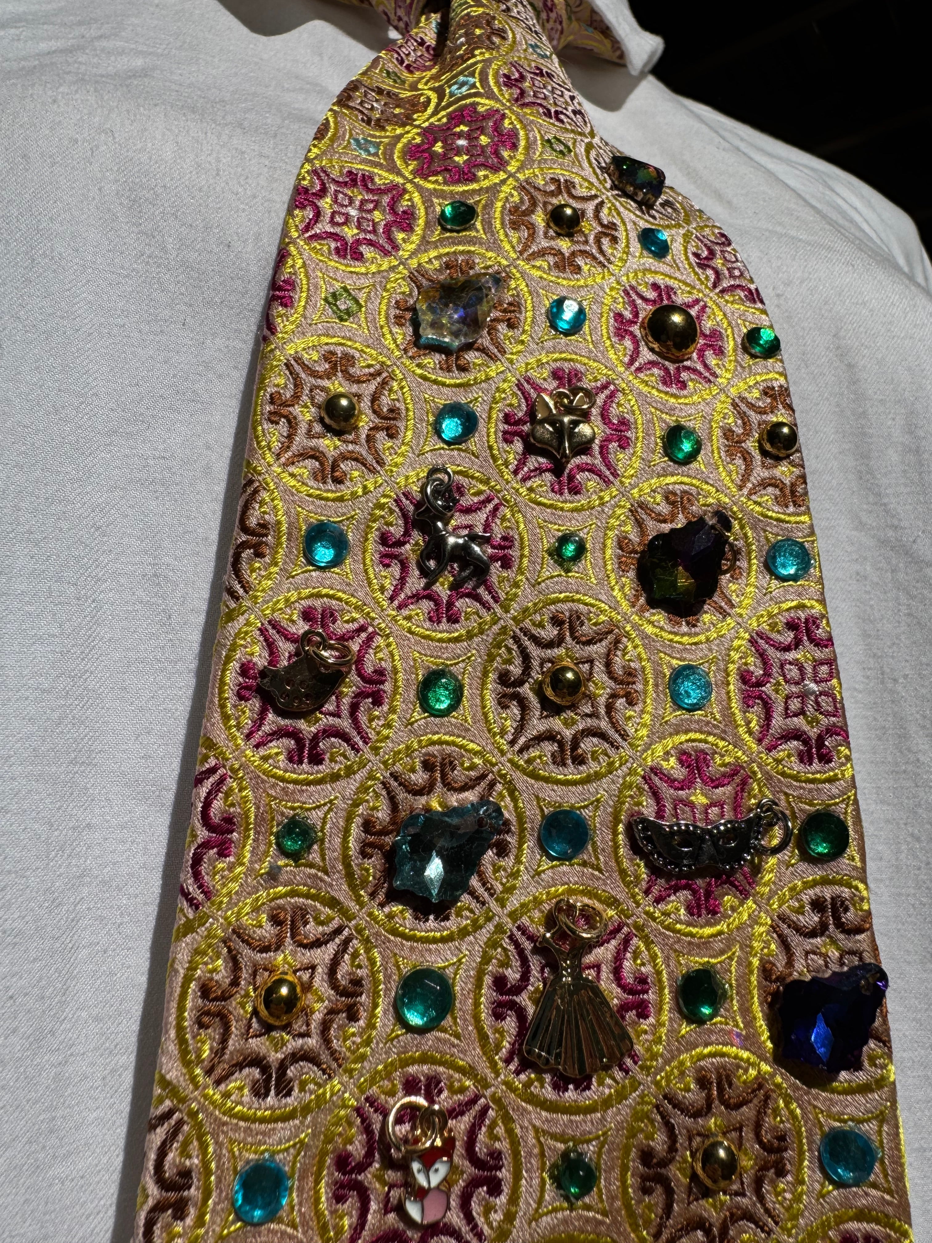 Gold Princess Treasure Box High Class Royalty Tie