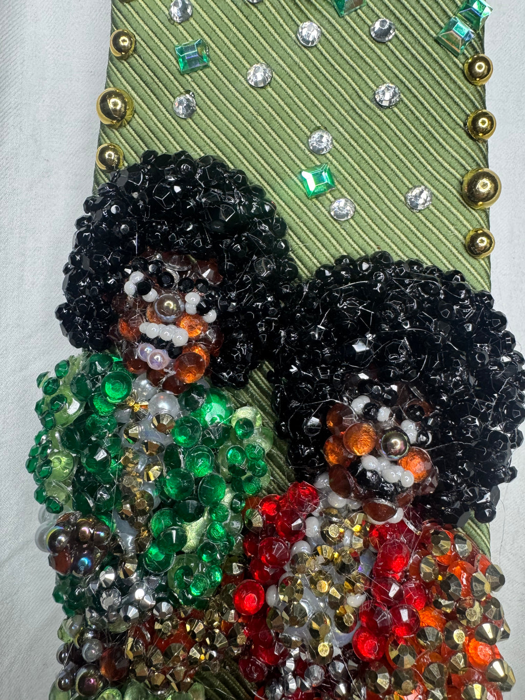 Green Michael and Jackie Jackson Singing “I Am Love” on TV Jackson 5 1975 Tie