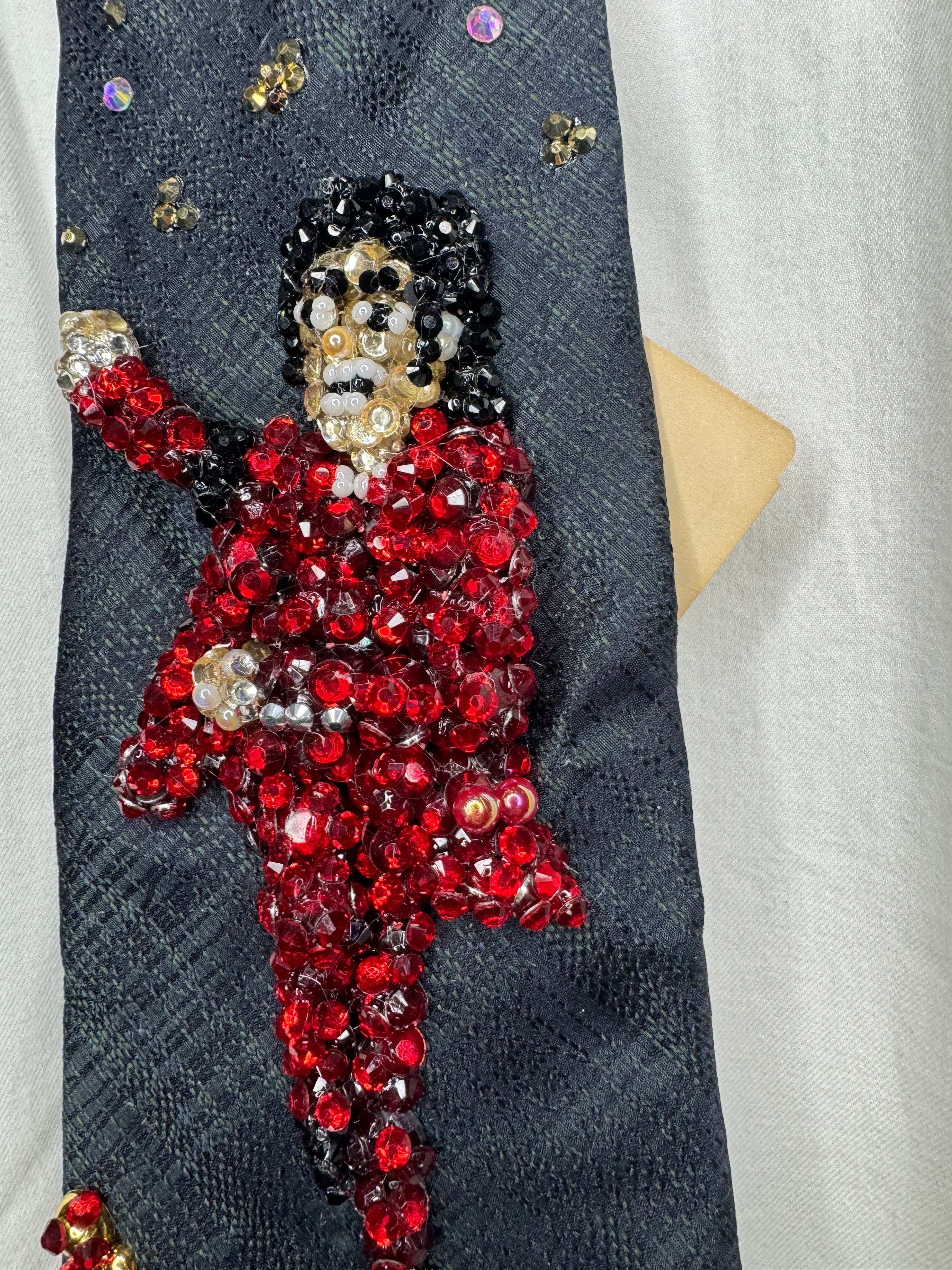 Black Michael Jackson Blood On the Dance Floor Single Cover Tie