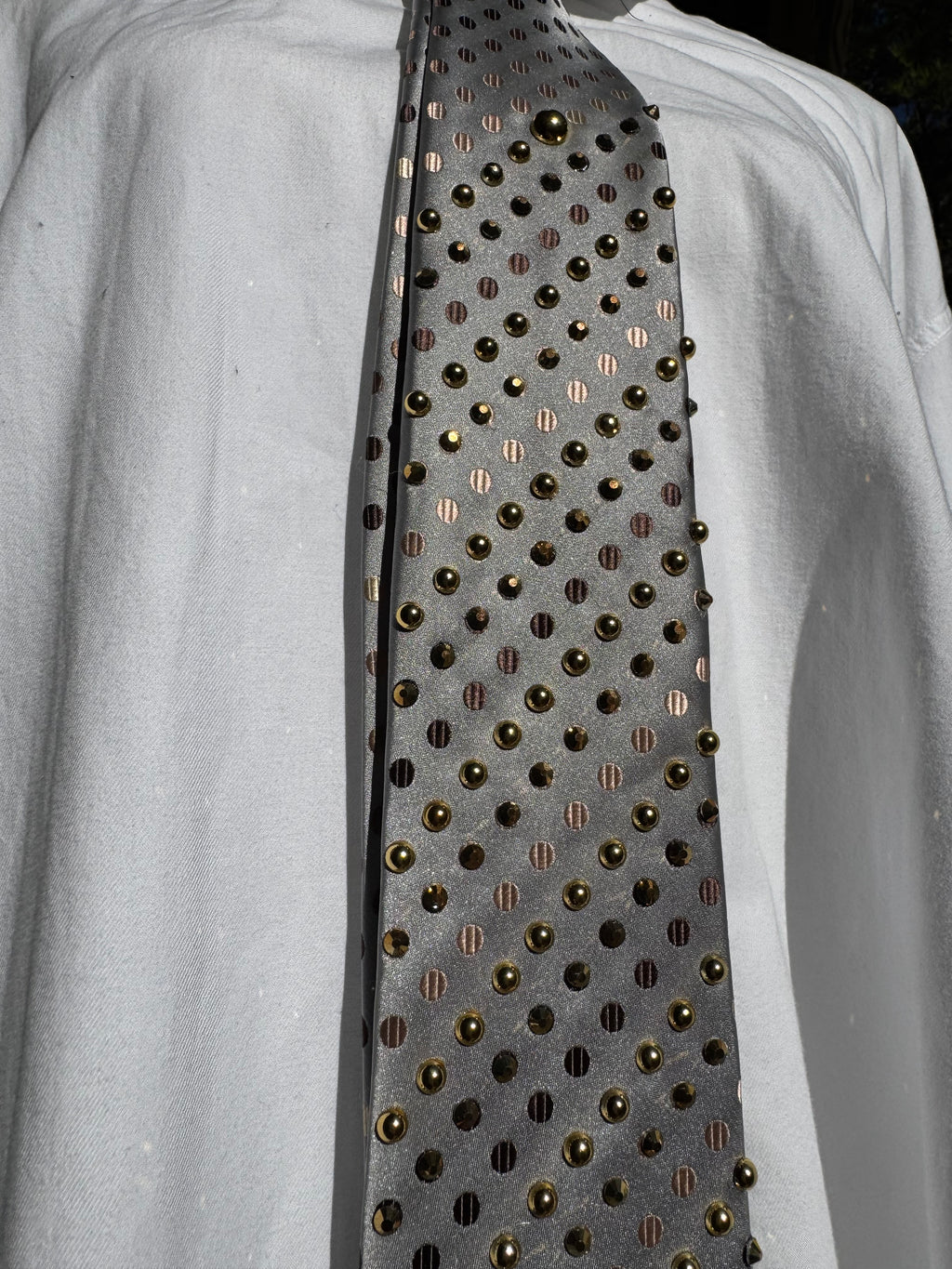 Grey Jaguar Head High Class Royalty Tie