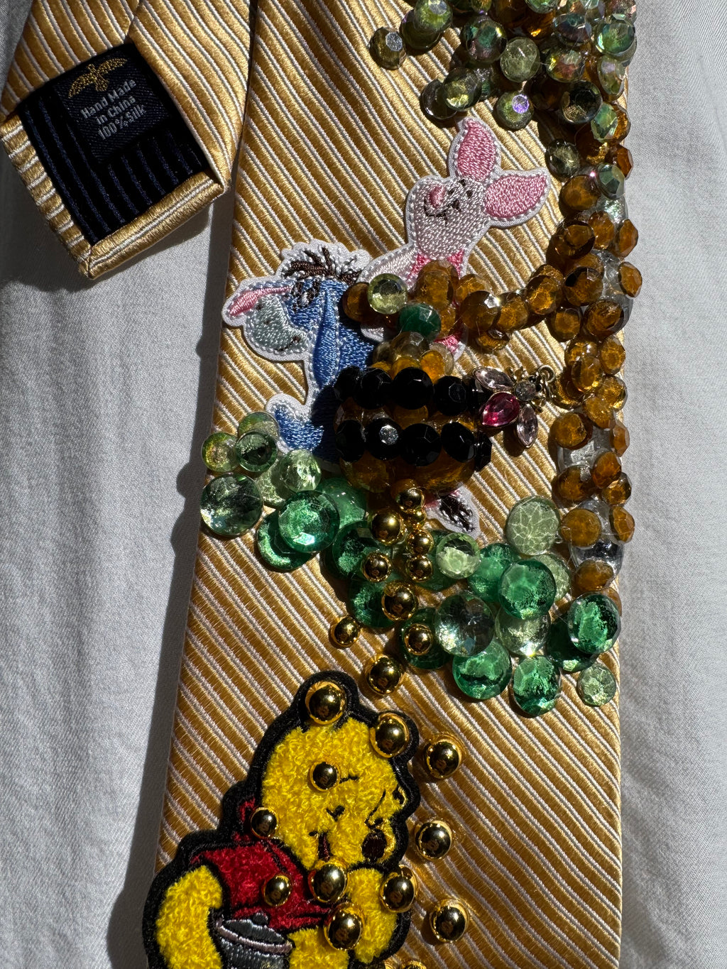 Yellow Winnie the Pooh Under HoneyPot Dripping Movie Tie