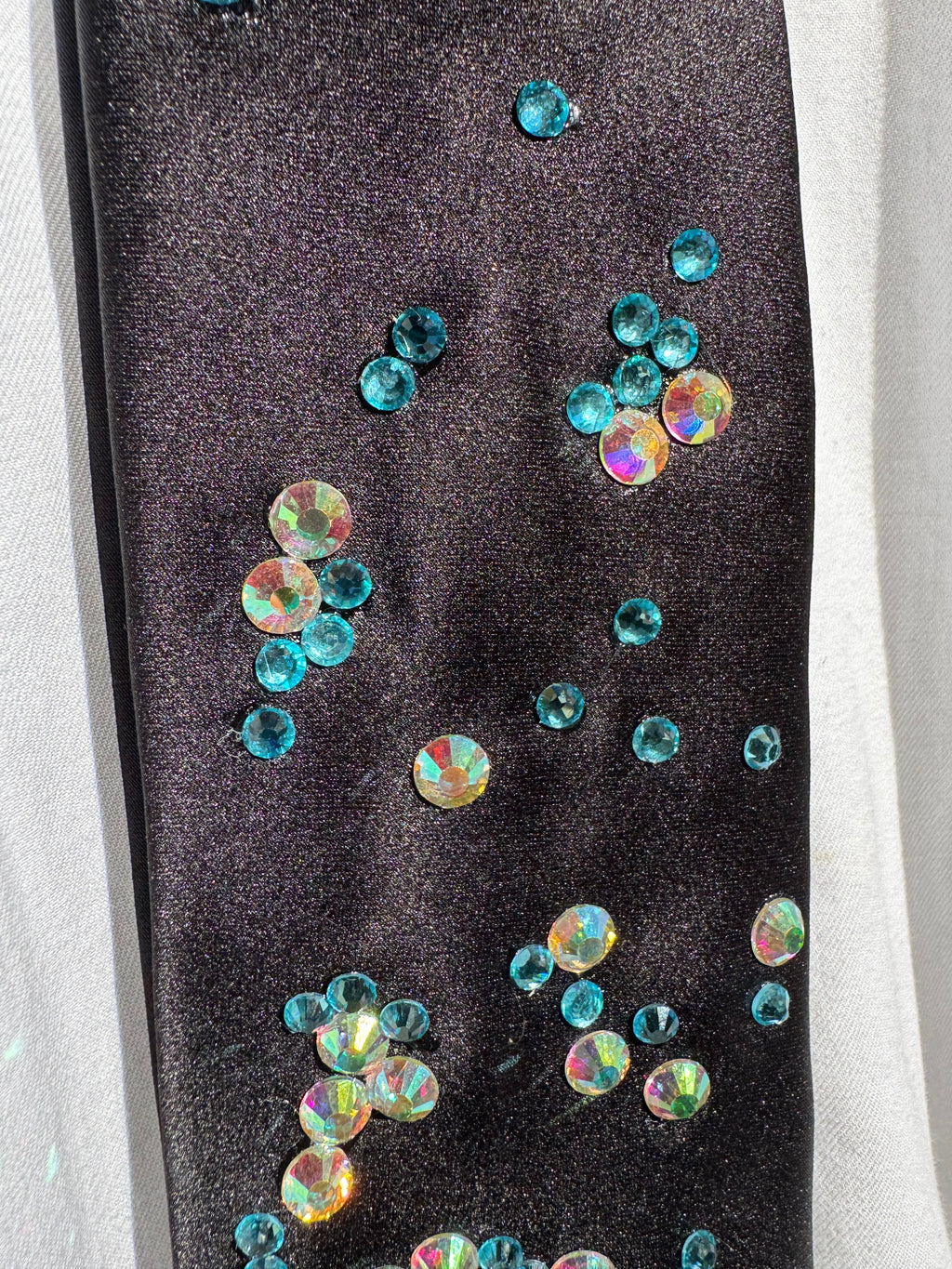 Black Marble Rock Nature Royalty Tie