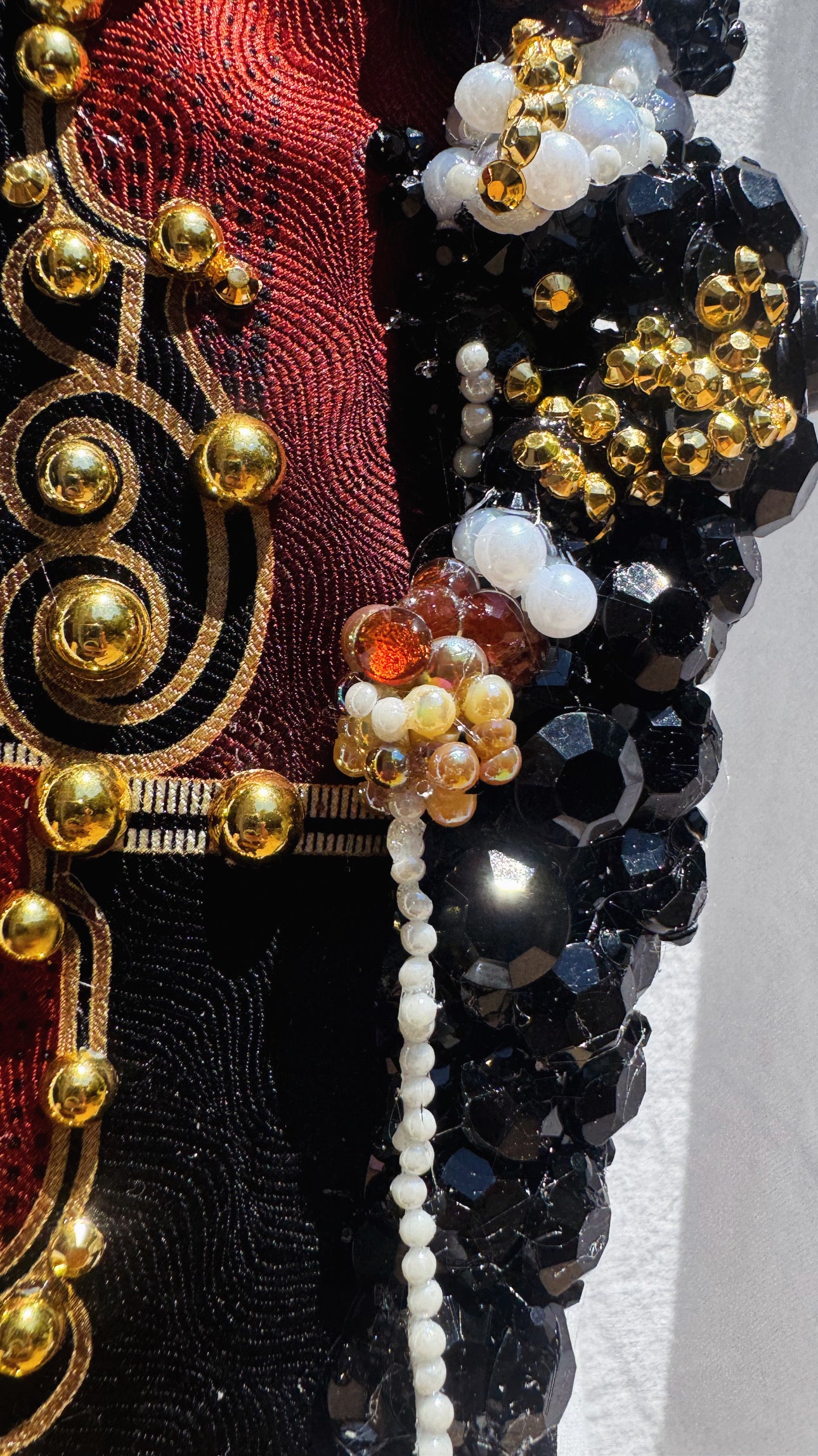 Black and Bronze Michael Jackson Playing With Yo-Yo 1984 High Class Royalty Tie