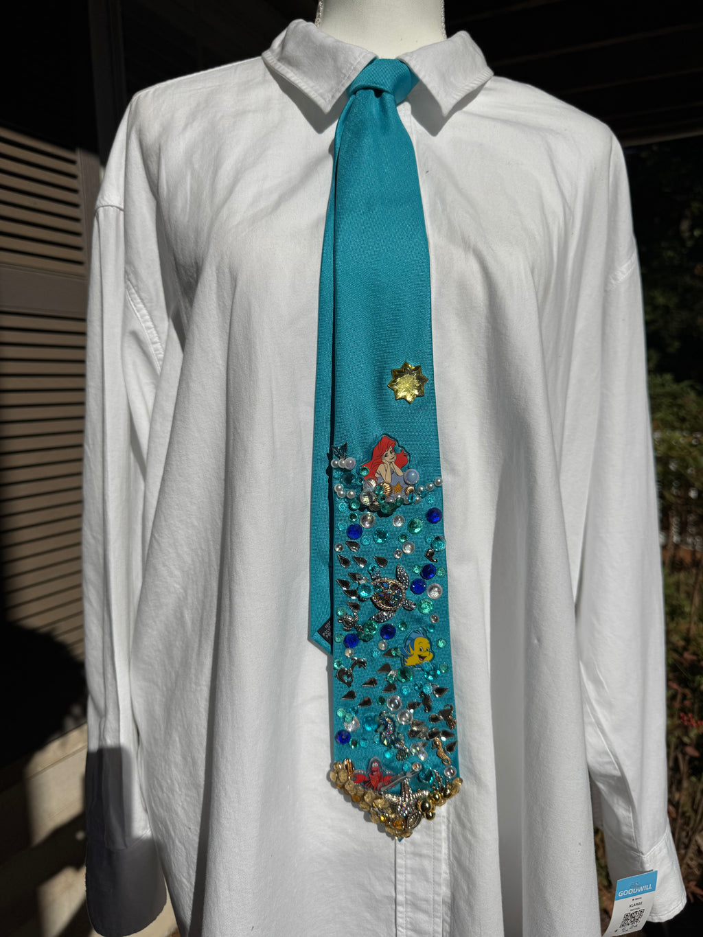 Coral Blue Ariel Under the Sea Movie Tie