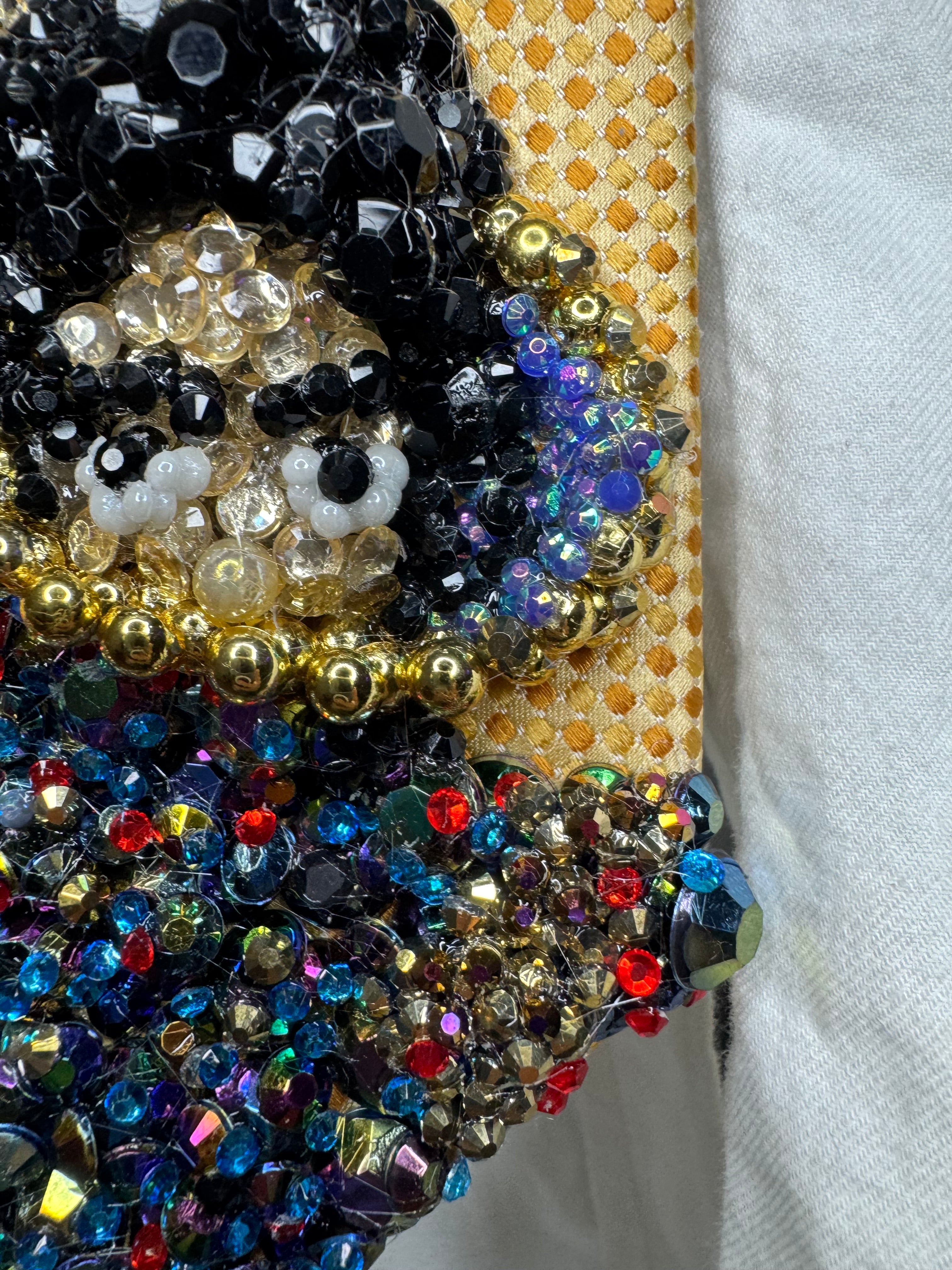 Gold Michael Jackson Xscape Album Cover Tie