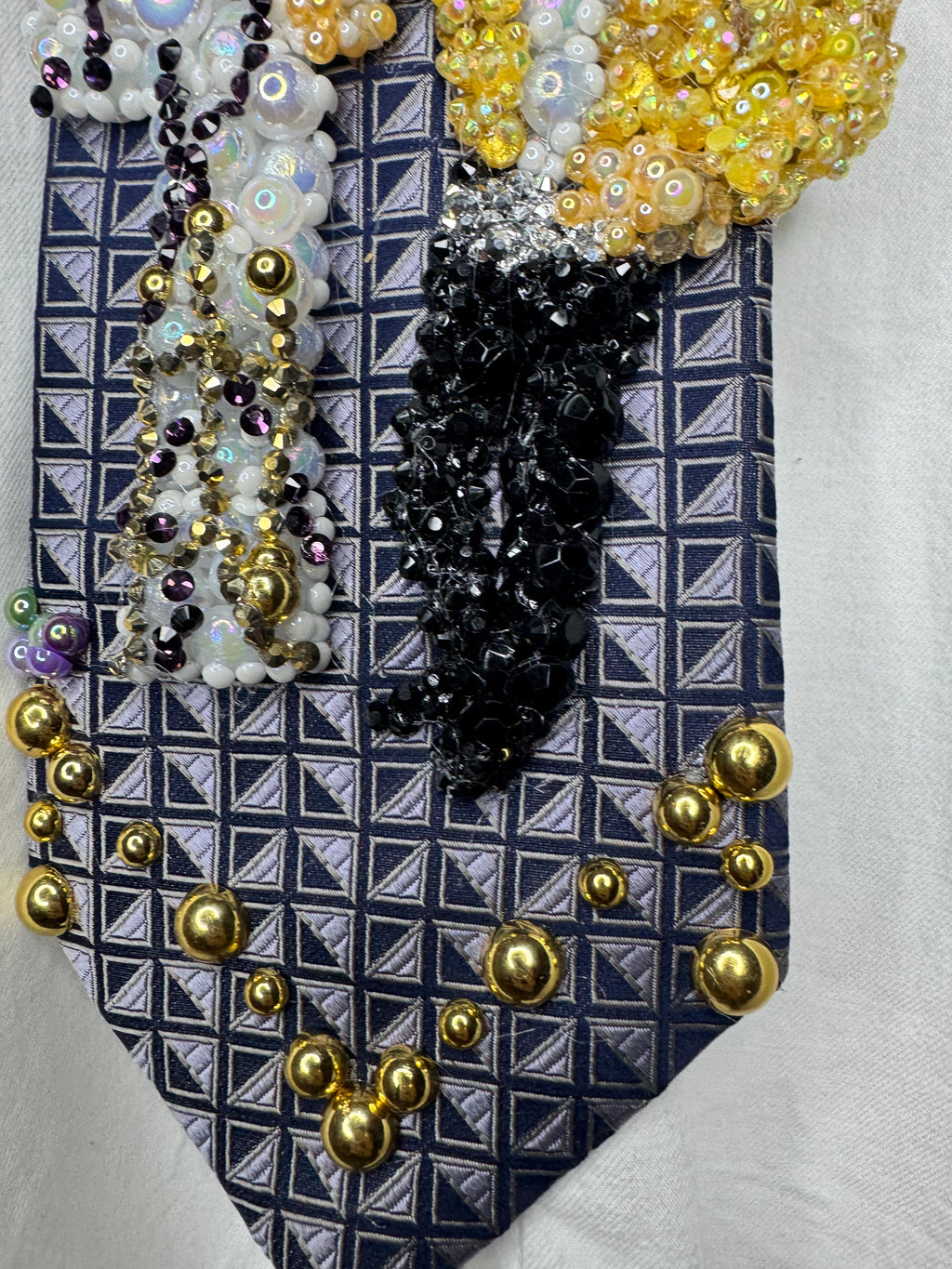 Purple Michael Jackson Yellow Polo Librarian Girl Single Cover Tie