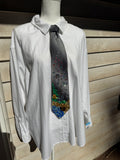 Grey Twilight Wilderness Nature Tie