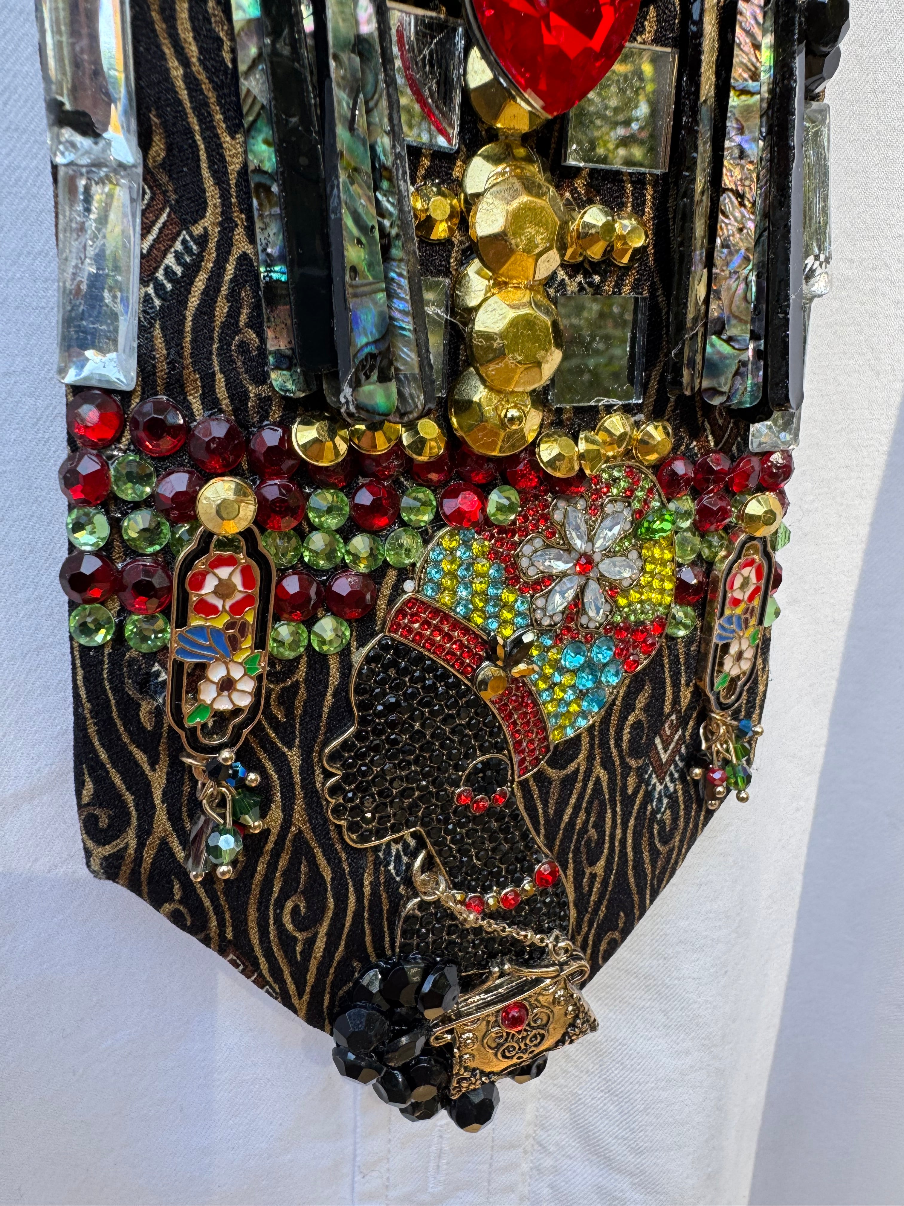Brown African Safari Mansion Nature Royalty Tie