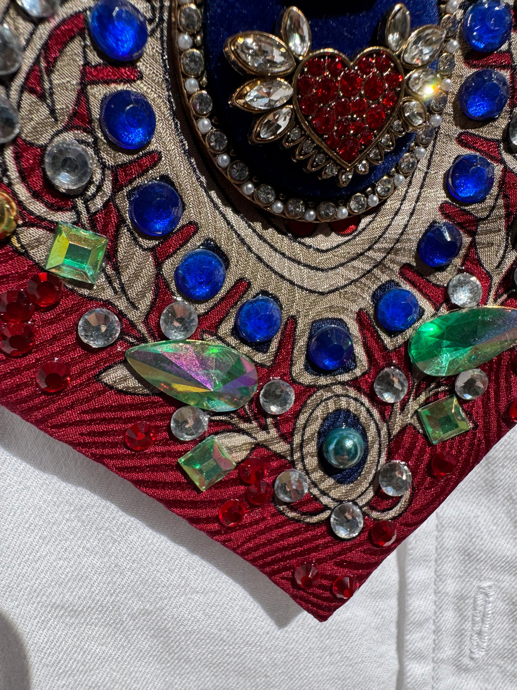 Red Supreme High Class Royalty Tie
