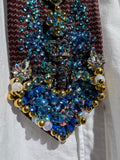 Burgundy Luxurious Tall Water Fountain High Royalty Tie