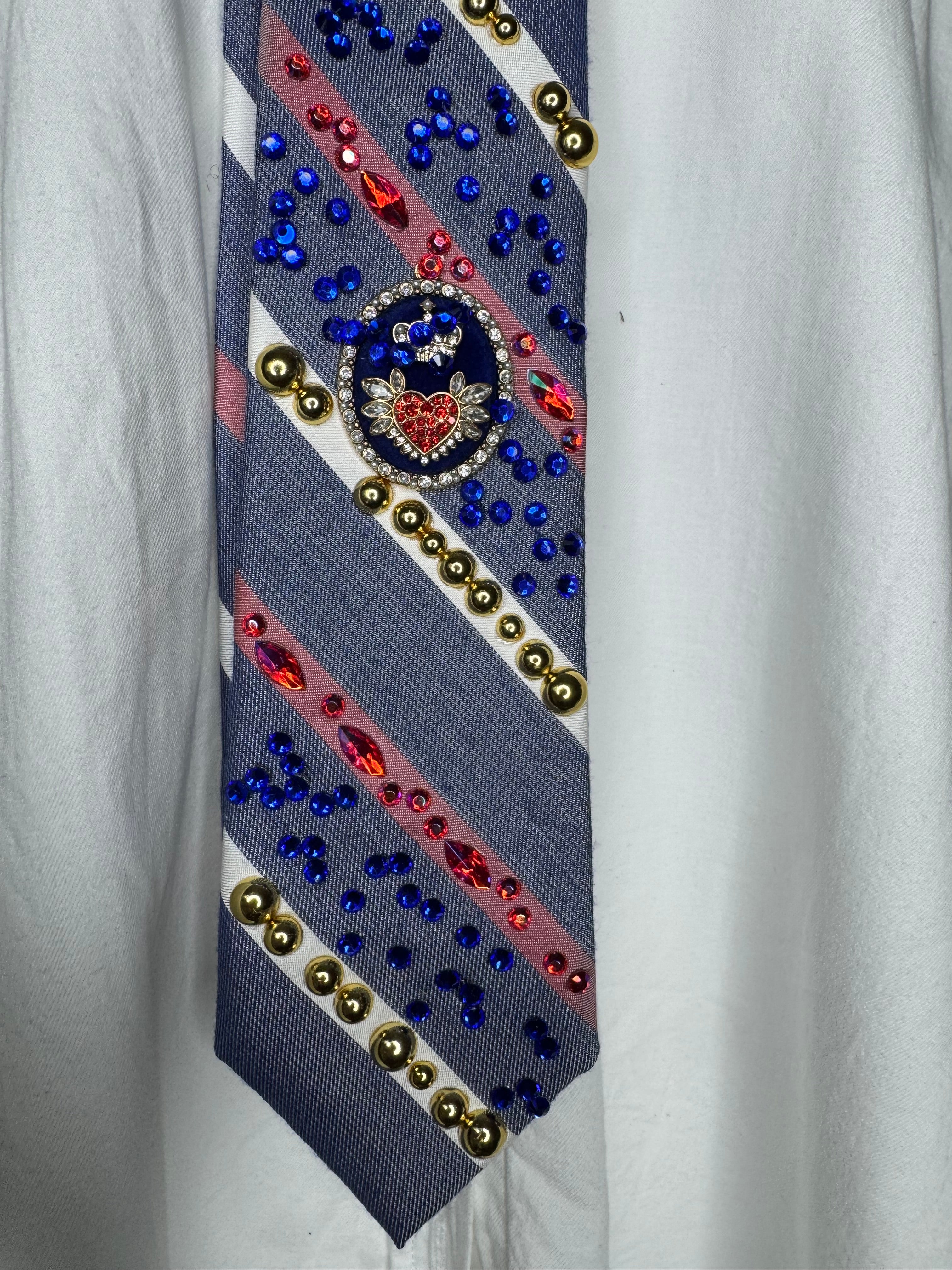 USA Striped High Class Royalty Tie