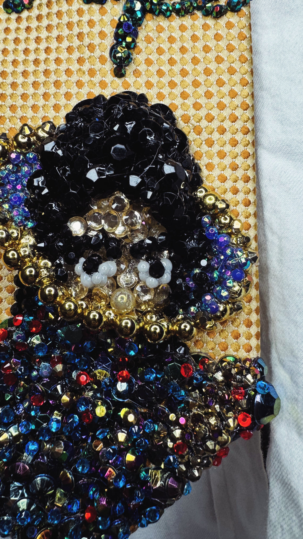 Gold Michael Jackson Xscape Album Cover Tie