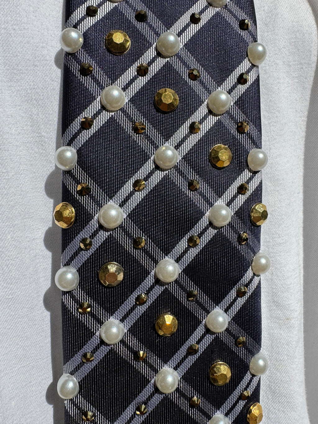 Navy Blue Subtle Royalty Tie