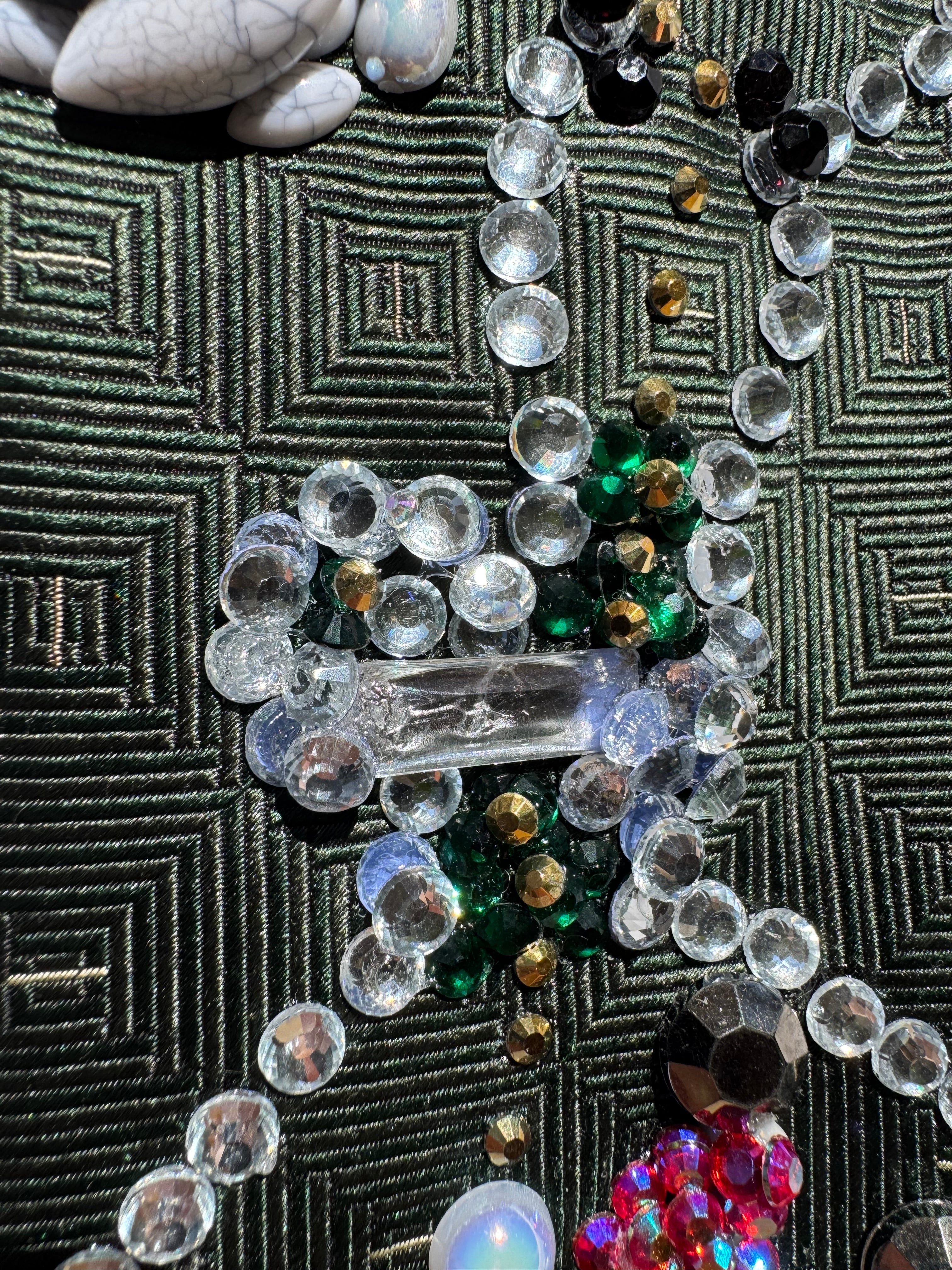 Dark Green Mini Golf Course Golfer Tie