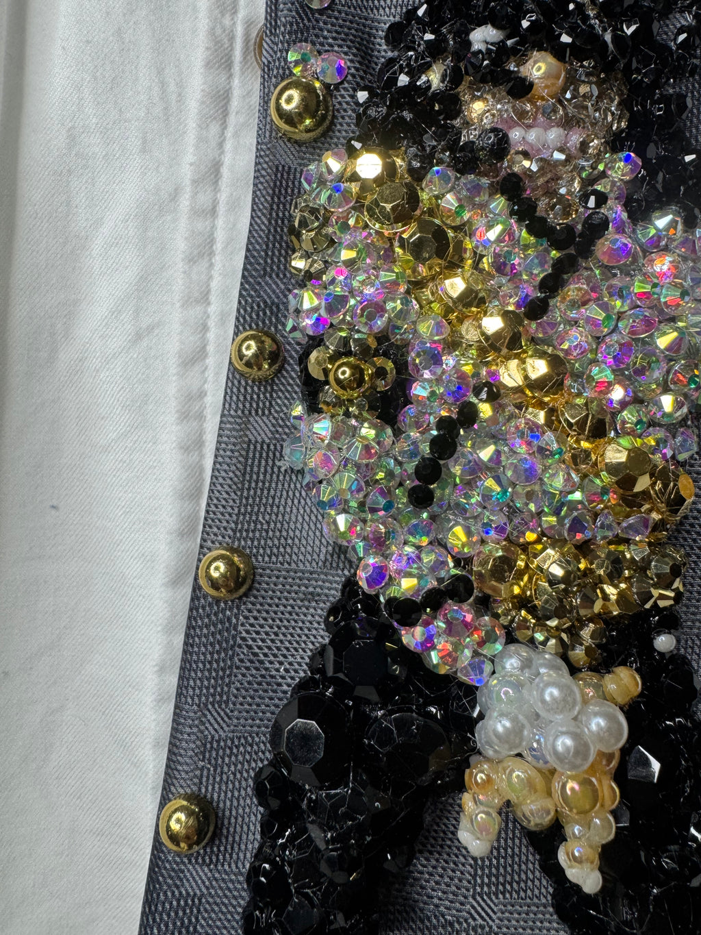 Grey Michael Jackson Iridescent Jacket Hitting Crotch Move On Dangerous World Tour 1993 Tie
