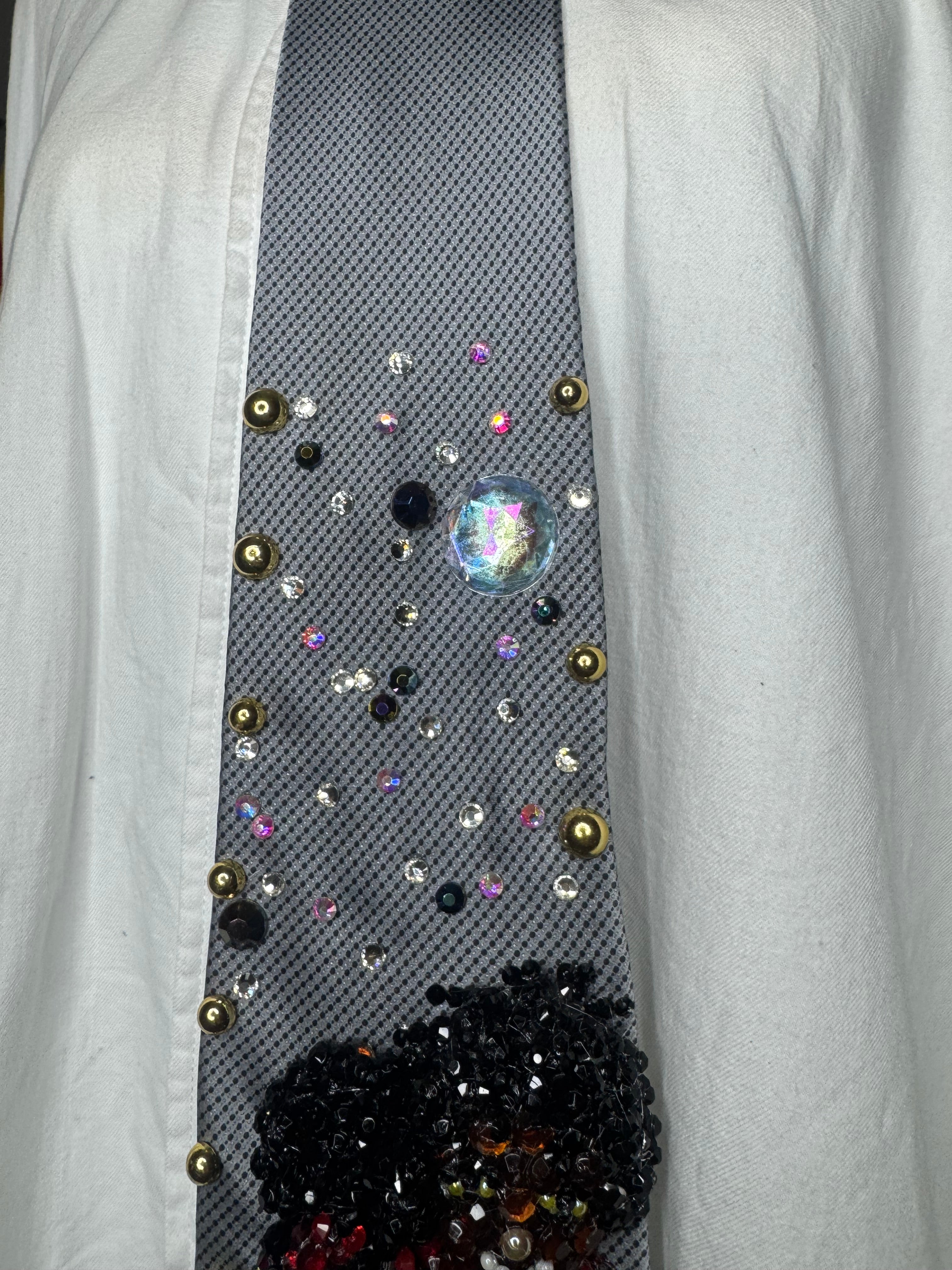 Grey Michael Jackson Yellow Eyes Ending Scene Thriller Music Video Tie