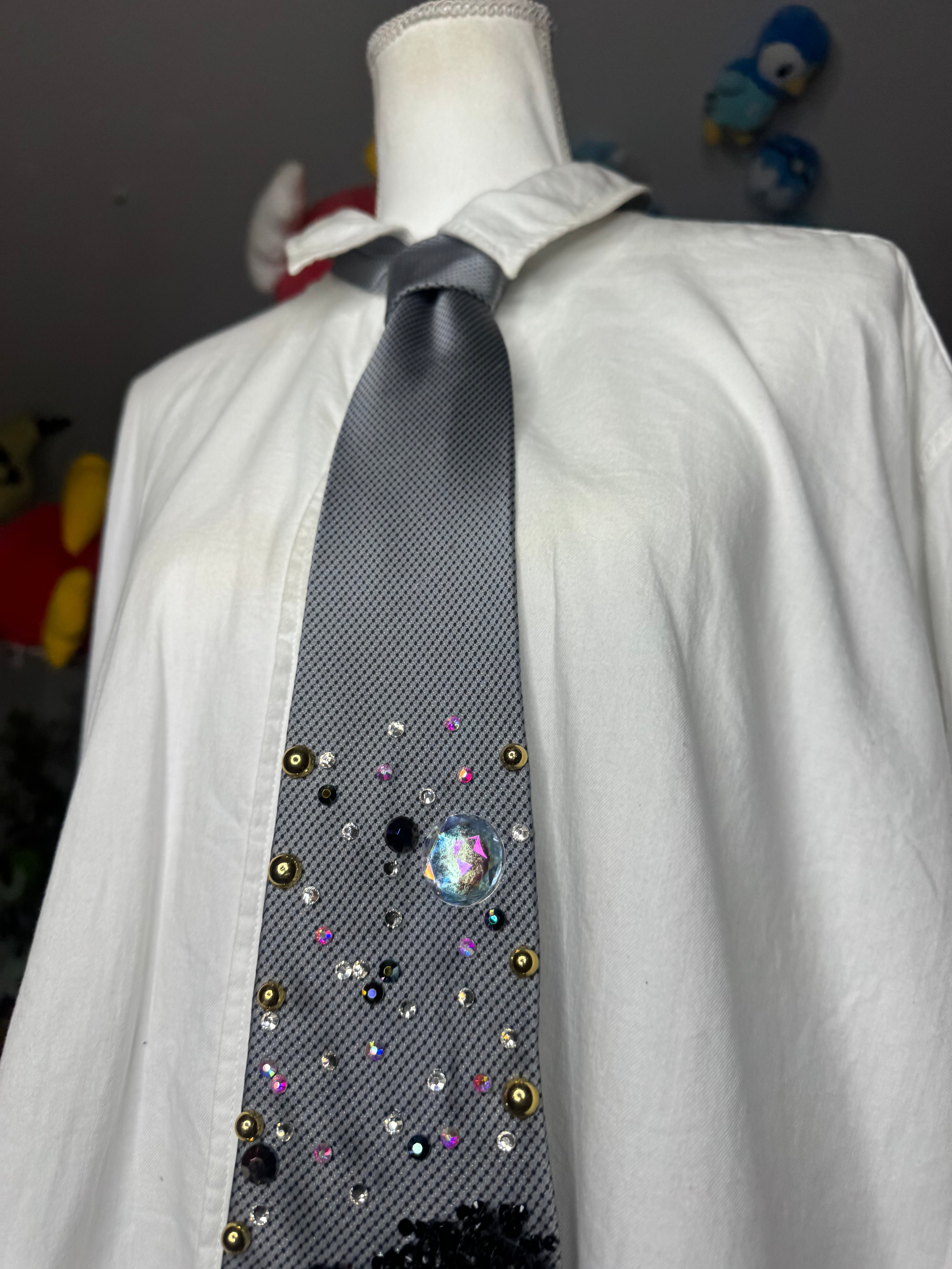 Grey Michael Jackson Yellow Eyes Ending Scene Thriller Music Video Tie