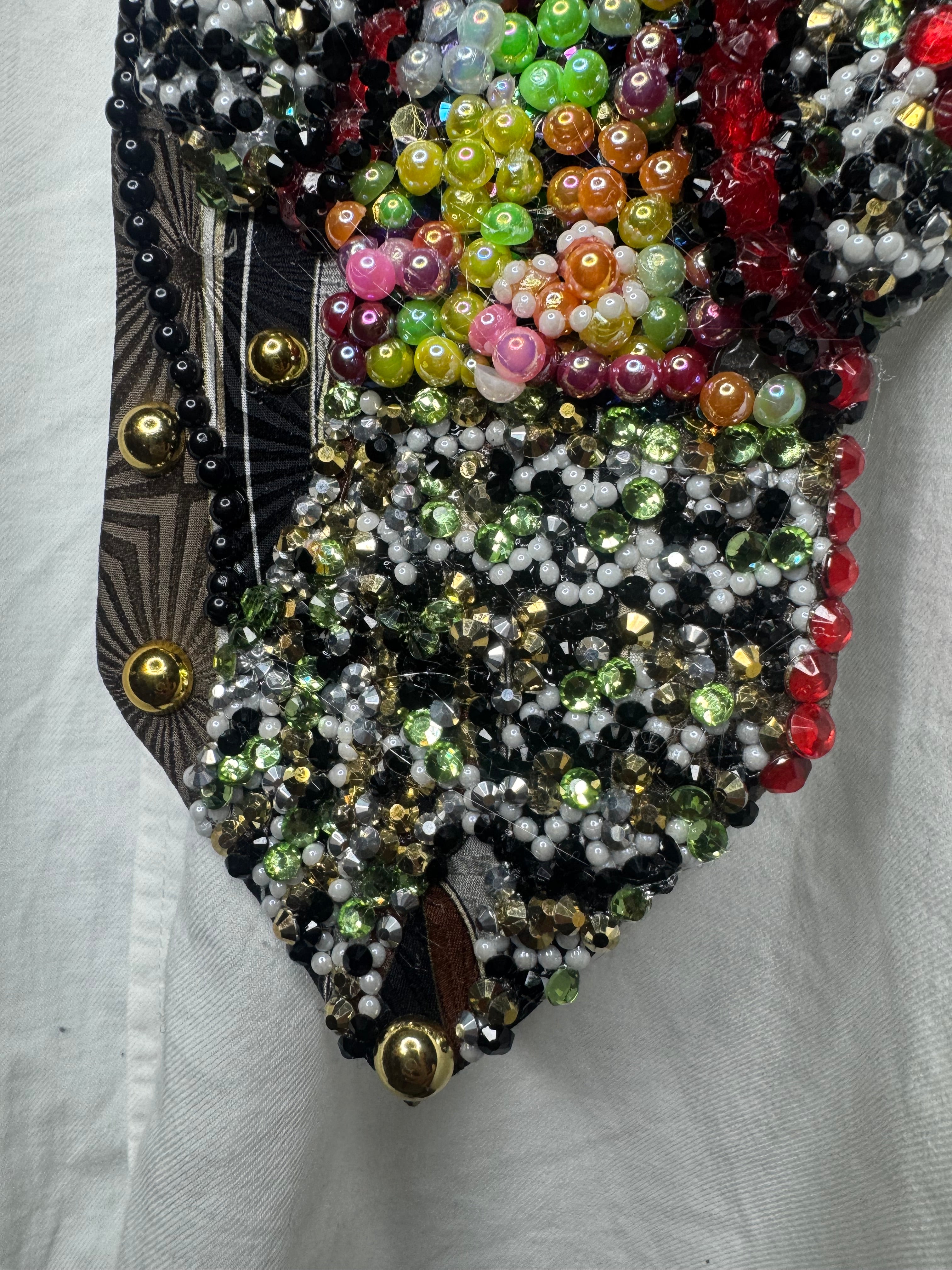 Brown Young Michael Jackson Zigzag Outfit Singing on Stage Jackson 5 On Soul Train 1972 Tie