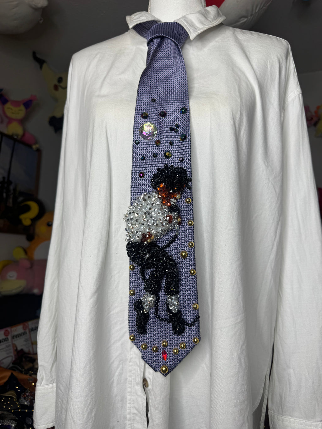 Purple Michael Jackson Doing Toe Stand Move On Victory Tour Jackson 5 1984 Tie