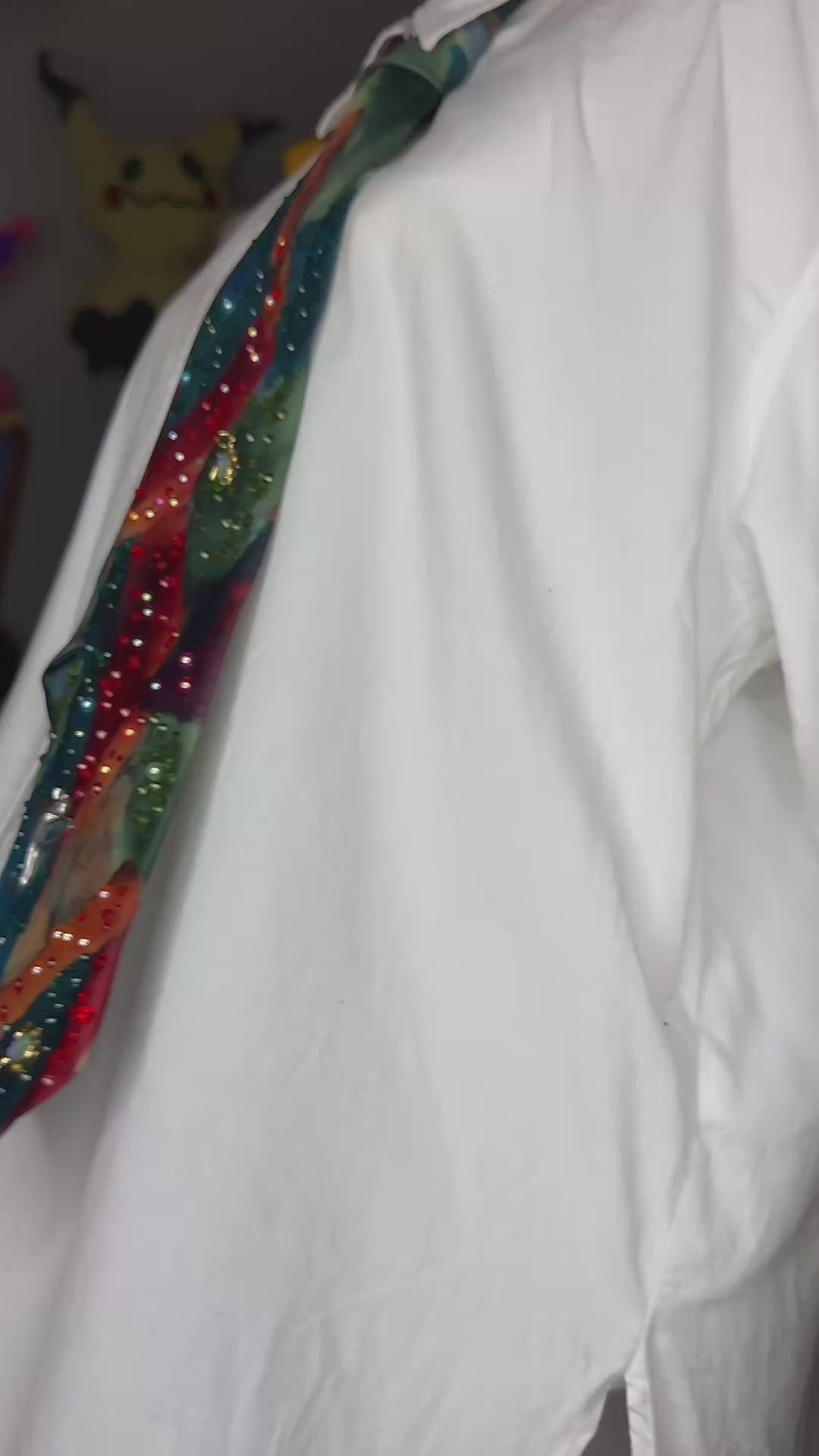 Marbled Ocean Floor Royalty Tie
