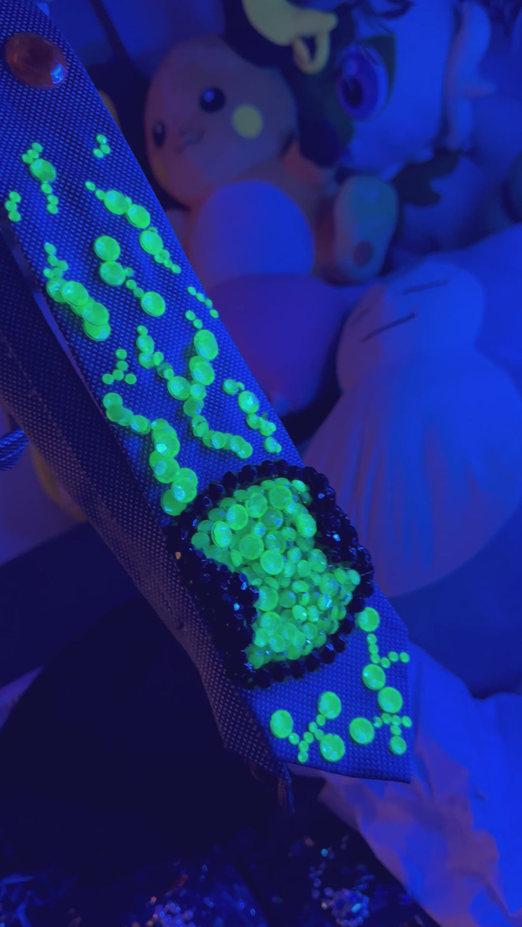 Grey Ben10 Activated Watch Glow in the Dark Tie