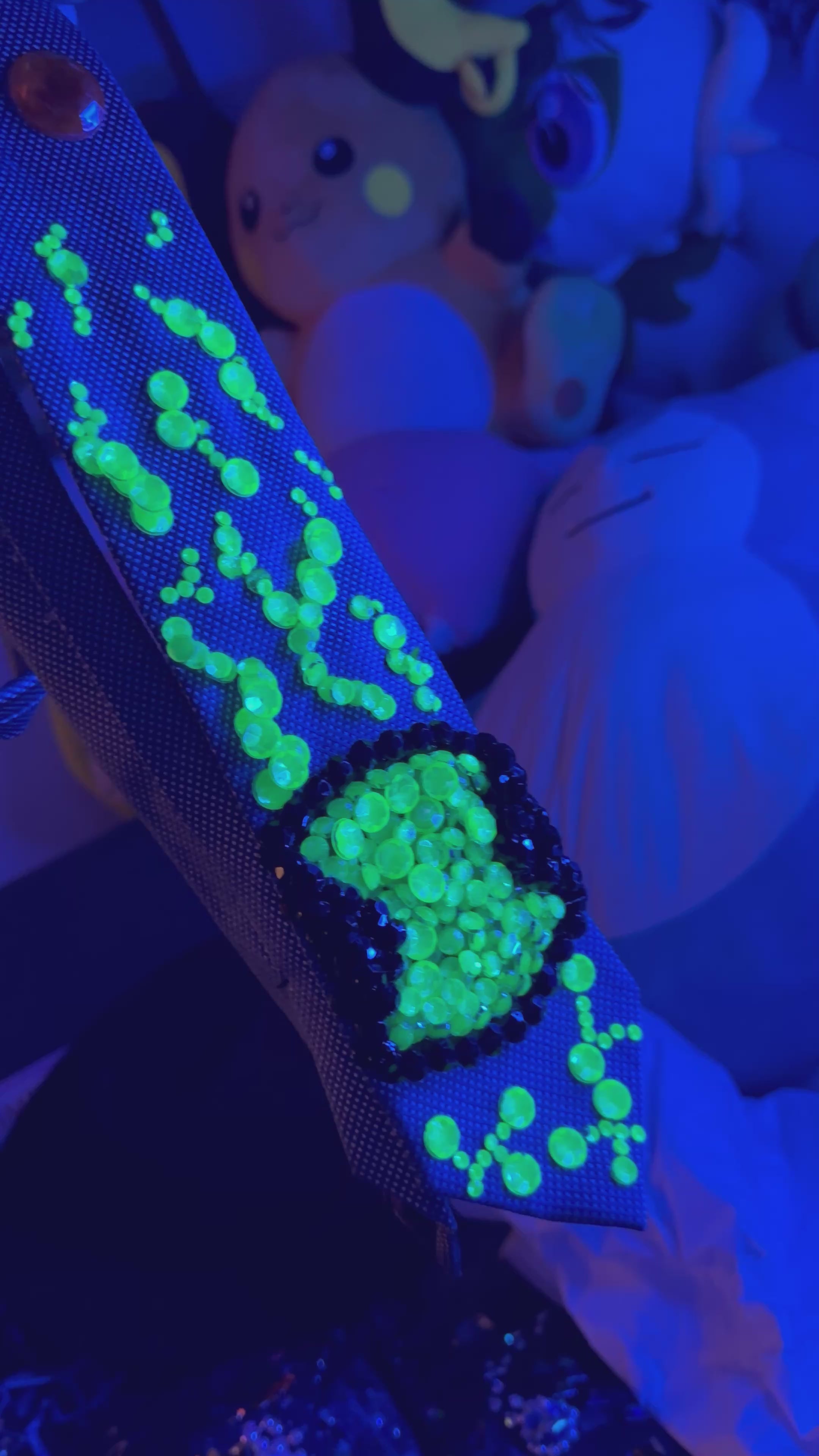 Grey Ben10 Activated Watch Glow in the Dark Tie