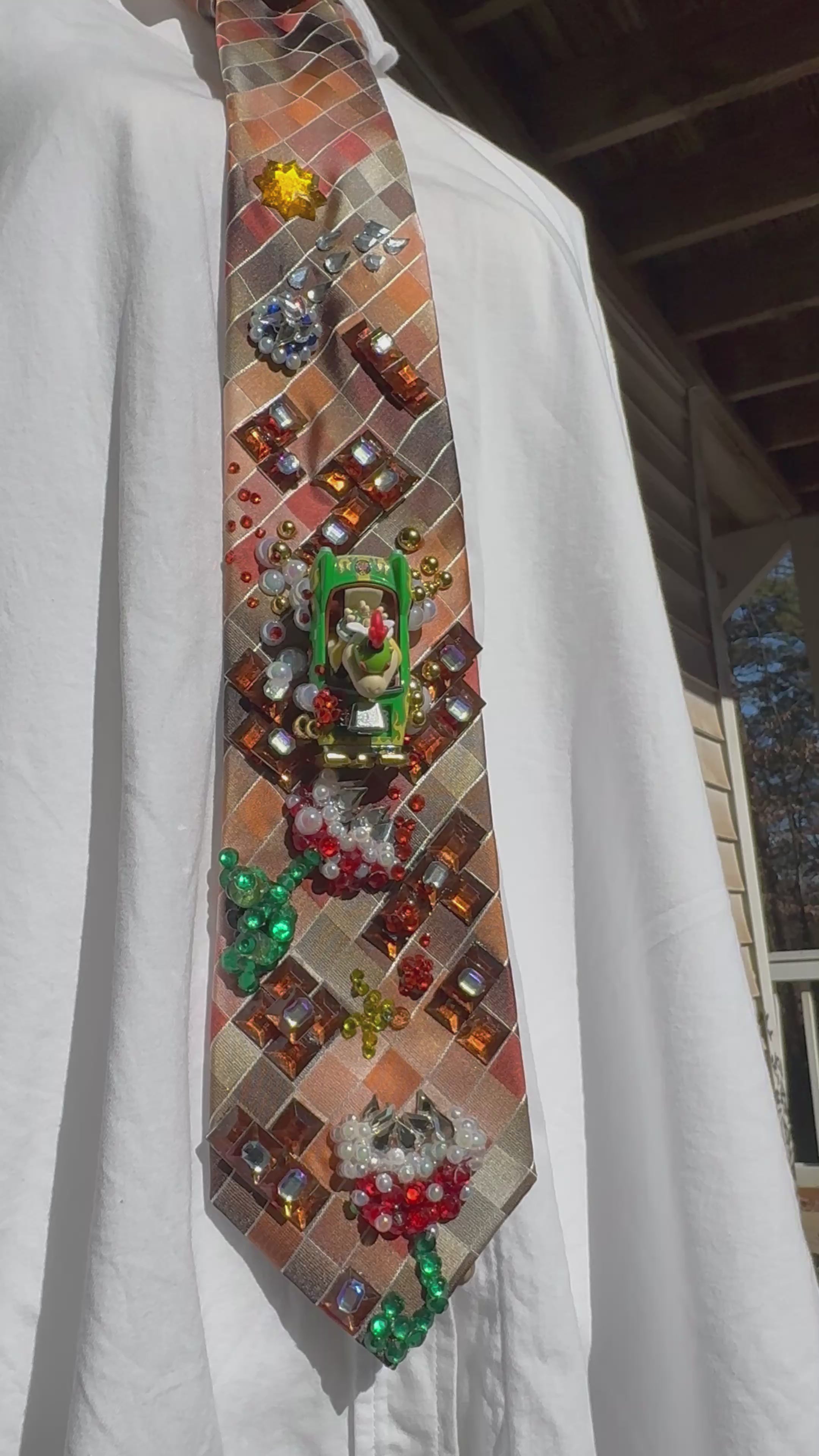Orange Bowser Js Dodging Piranha Plants on Tetris Road 200cc Mario Kart Tie